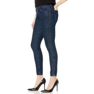{AG Jeans} "The Prima Ankle Pintucked Cigarette" Tapered Straight Denim Jeans